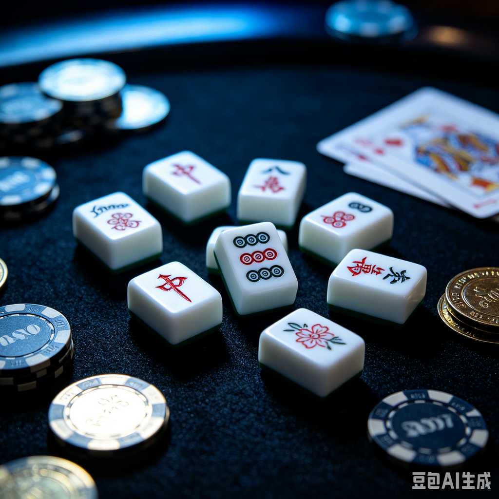 transparent mini mahjong set