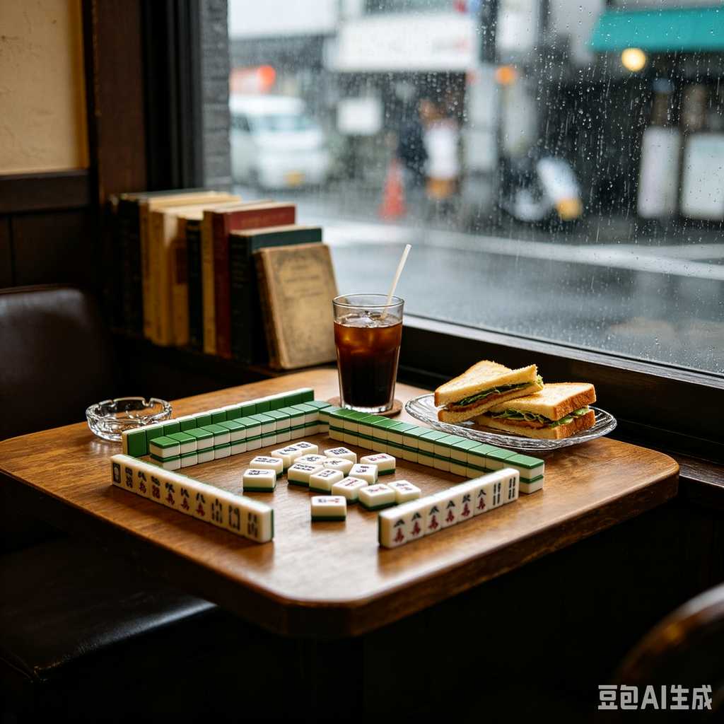 handmade mahjong tiles set