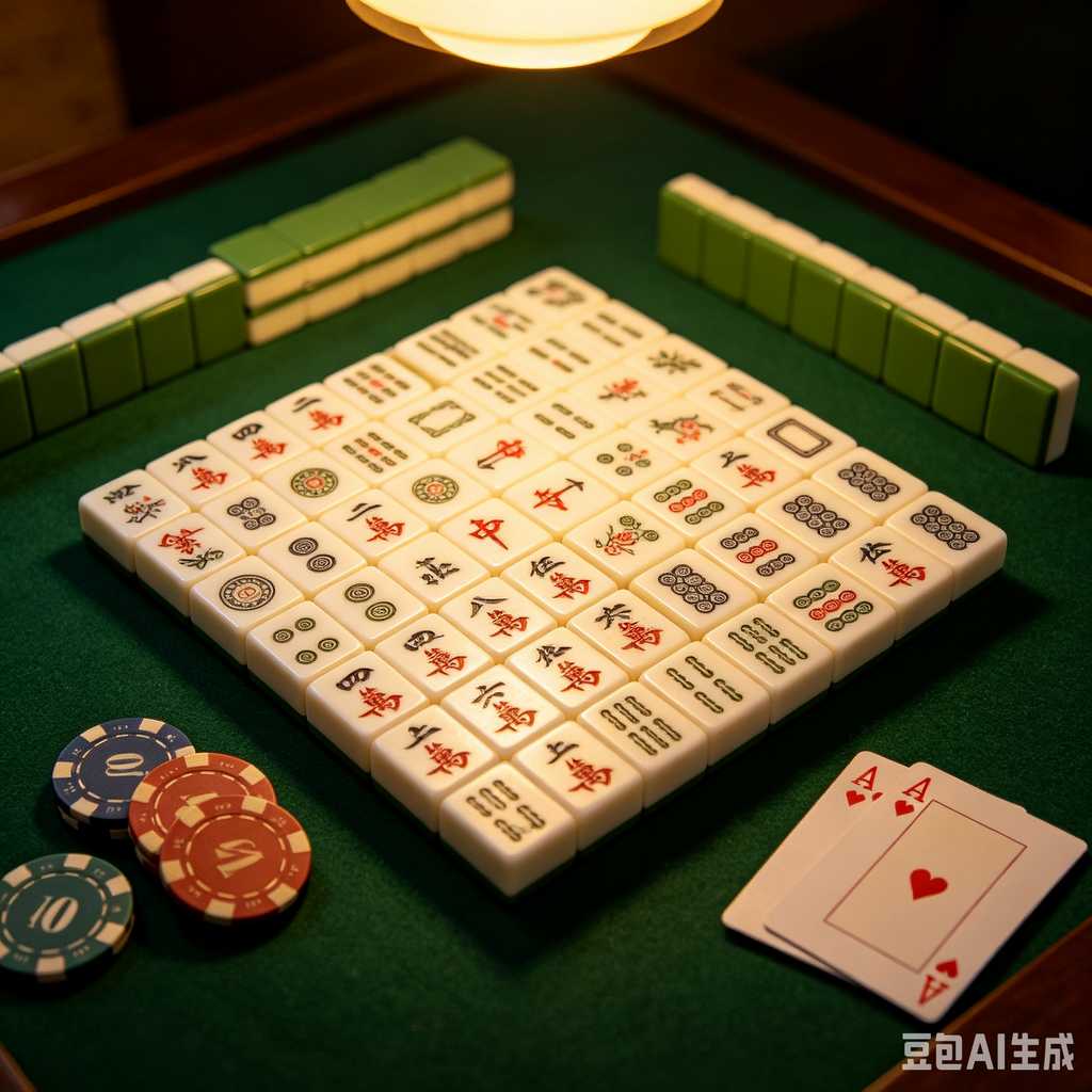 green mahjong tiles